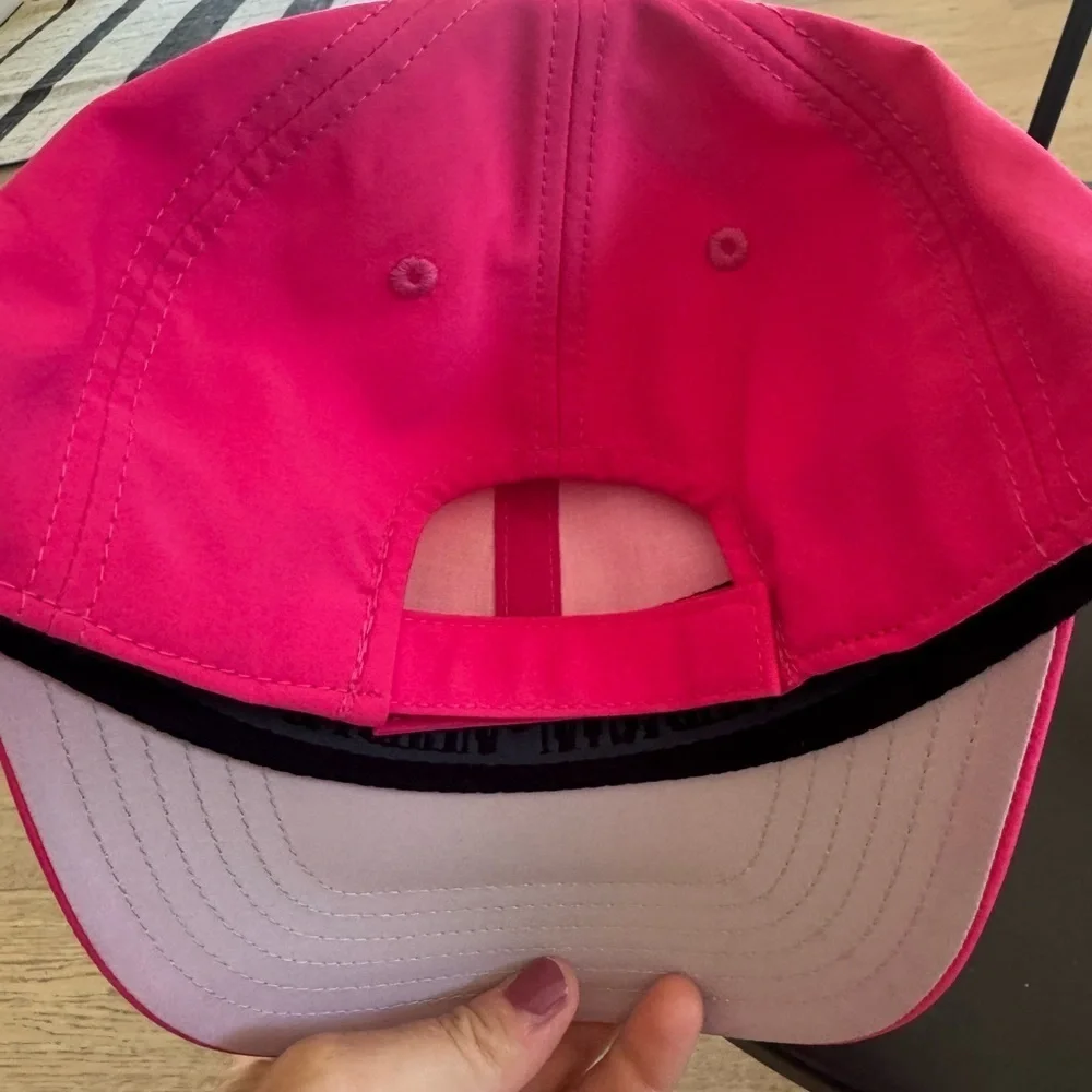 American Needle Vibrant Pink Hat